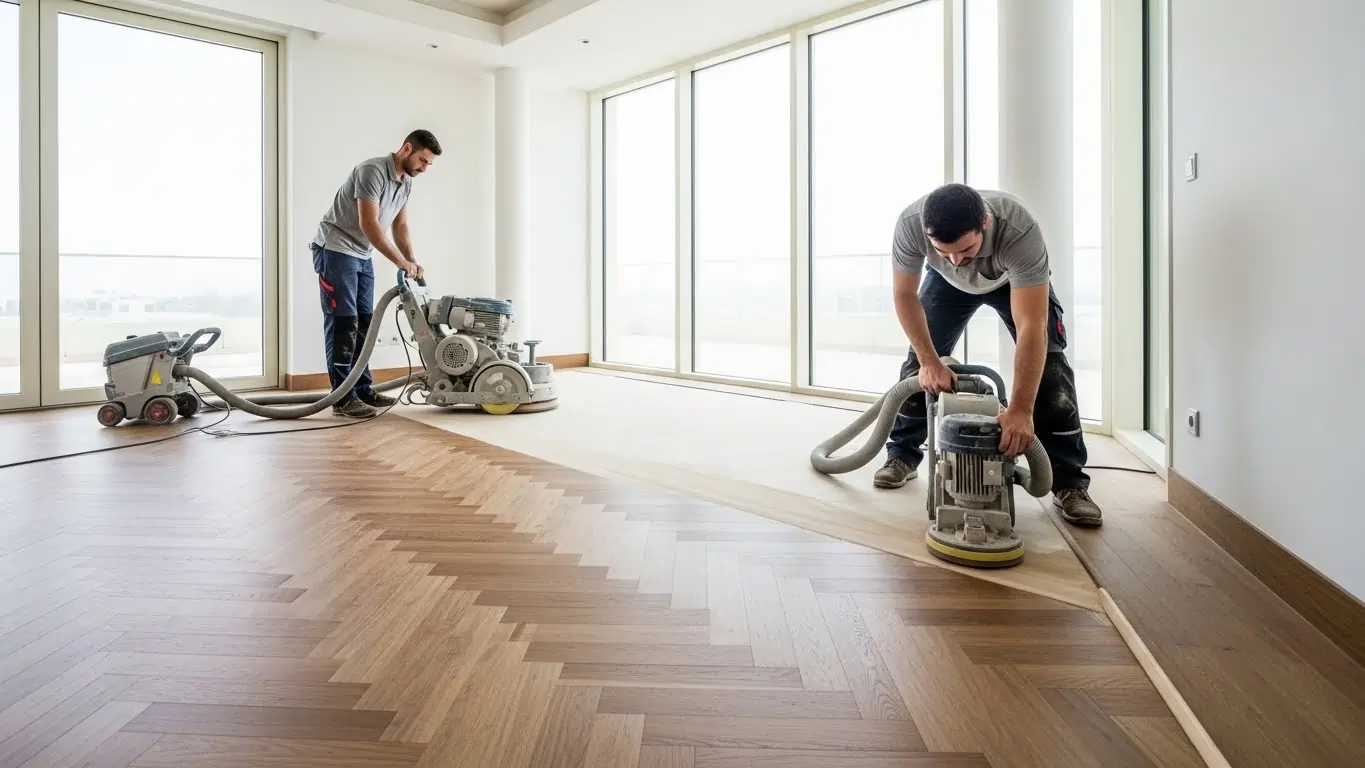 Interior Parquet Painting & Refinishing Services in Dubai