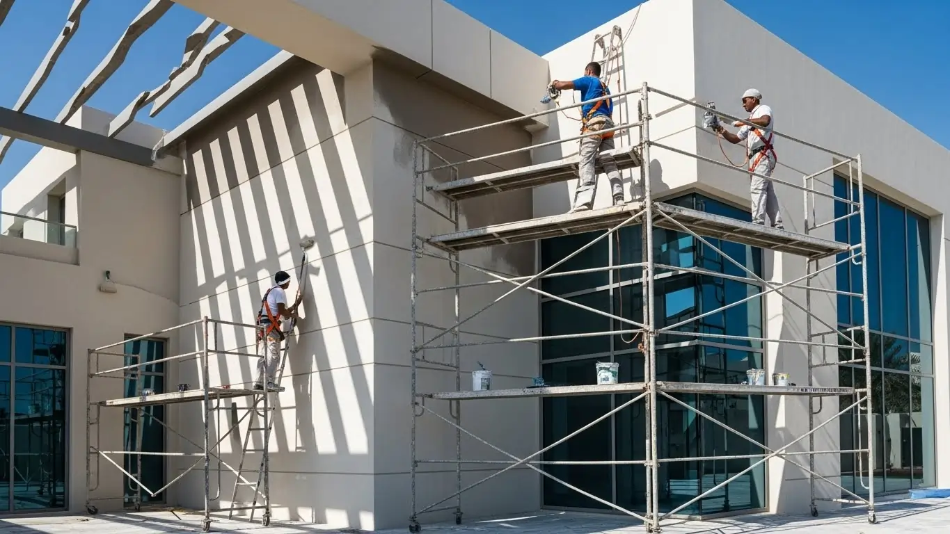 Professional Exterior Painting Built for Dubai's Climate